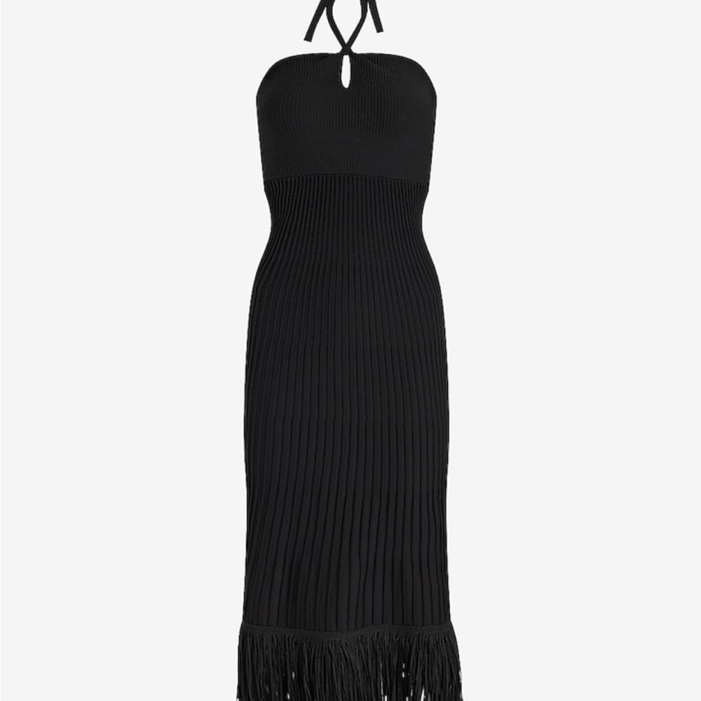 Express Black Midi Dress. NWT size XL